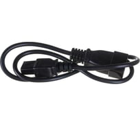 Шнур питания LANMASTER С13-C20, 3х0.75, 220В, 10А, черный, 1 метр LAN-PP13/20-1.0-BK