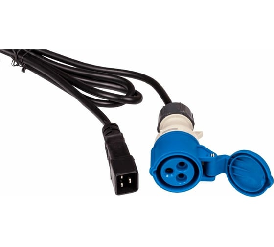 Шнур питания LANMASTER C20-I309 Female, 3х2.5, 220В, 16А, 2.5 метра LAN-PP9F/20-2.5-BK 1