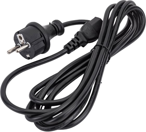 Шнур питания LANMASTER C13-Schuko, 3х0.75, 220В, 10А, черный, 3 метра LAN-PPC-10A-3.0 LAN-PP13/SH-3.0-BK