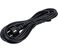 Шнур питания LANMASTER C13-Schuko, 3х0.75, 220В, 10А, черный, 7 метров LAN-PP13/SH-7.0-BK