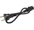 Шнур питания LANMASTER C13-Schuko, 3х0.75, 220В, 10А, черный, 0.5 метра LAN-PPC-10A-0.5 LAN-PP13/SH-0.5-BK 1