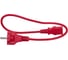 Шнур питания LANMASTER C13-Schuko, 3х0.75, 220В, 10А, красный, 0.5 метра LAN-PP13/SH-0.5-RD 2