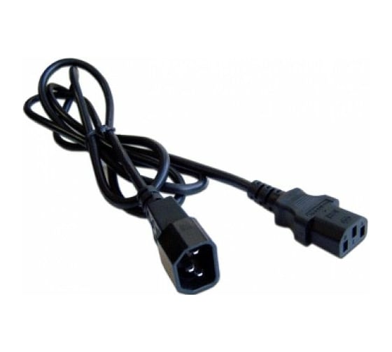Шнур питания LANMASTER C13-C14, 3х0.75, 220В, 10А, черный, 10 метров LAN-PPM-10A-10 LAN-PP13/14-10-BK 1