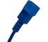 Шнур питания LANMASTER C13-C14, 3х0.75, 220В, 10А, синий, 1 метр LAN-PP13/14-1.0-BL 4