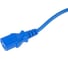 Шнур питания LANMASTER C13-Schuko, 3х0.75, 220В, 10А, синий, 2 метра LAN-PP13/SH-2.0-BL 2