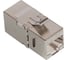 Повторитель портов LANMASTER RJ-45, 90 градусов, кат.5E, формата Keystone LAN-KCP45S5E/90 1