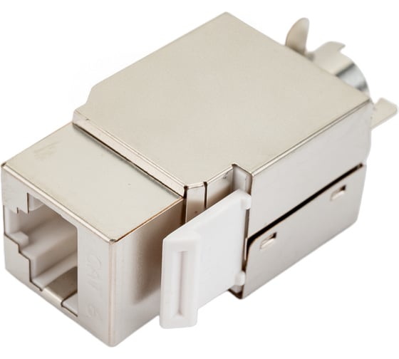 Вставка LANMASTER Keystone RJ-45, категория 6, экранированная, 180 градусов, LAN-OK45S6/180