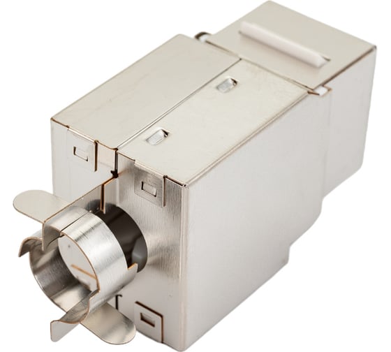 Вставка LANMASTER Keystone RJ-45, категория 6, экранированная, 180 градусов, LAN-OK45S6/180