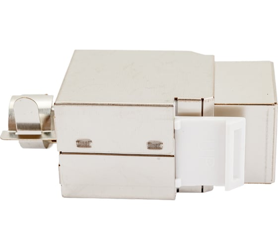 Вставка LANMASTER Keystone RJ-45, категория 6, экранированная, 180 градусов, LAN-OK45S6/180