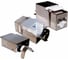 Вставка LANMASTER Keystone RJ-45, категория 6, экранированная, 180 градусов, LAN-OK45S6/180 1