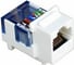 Вставка LANMASTER Keystone RJ-45, категория 5e, белая, без инструмента, LAN-TK45UTP5E-WH 1