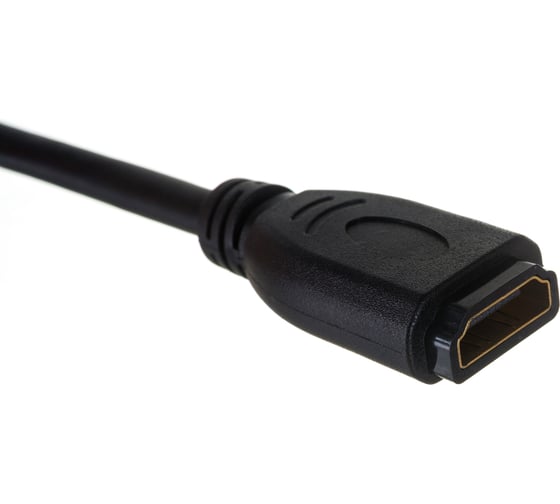 Вставка LANMASTER Mosaic 45x45 с адаптером HDMI , мама-мама, белая LAN-SIP-23HDMI-WH