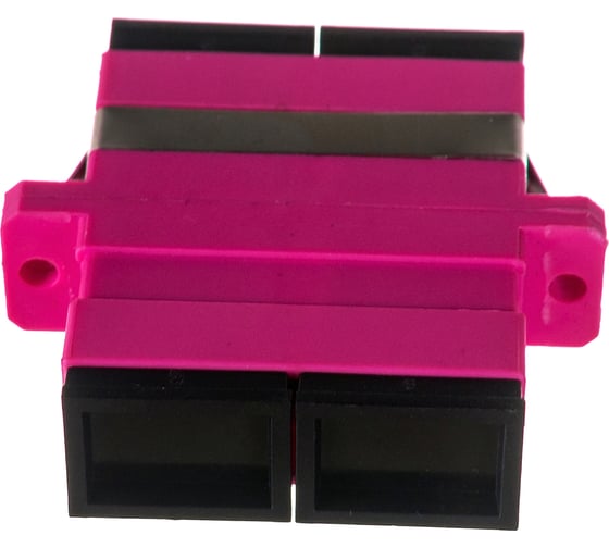Оптический адаптер LANMASTER SC, OM4, дуплексный LAN-2SC-AM-OM4