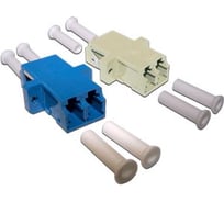 Оптический адаптер LANMASTER LC, OM3 корпус SC, дуплексный LAN-2LC/S-AM-OM3
