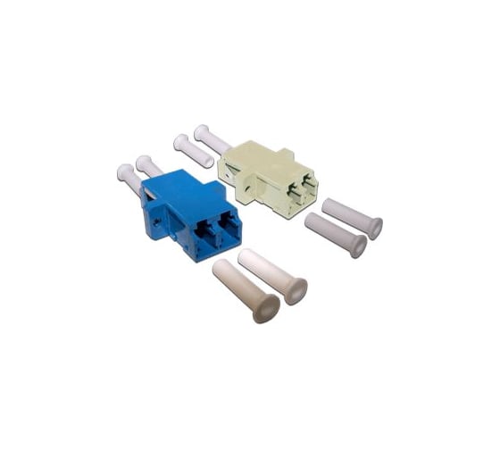 Оптический адаптер LANMASTER LC, OM3 корпус SC, дуплексный LAN-2LC/S-AM-OM3 1