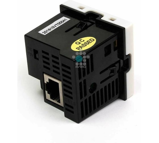 Конвертер LANMASTER RJ45-VGA, передатчик, без блока питания, формата Mosaic, 45x45мм, белый LAN-SIP-23VGA/TX-WH