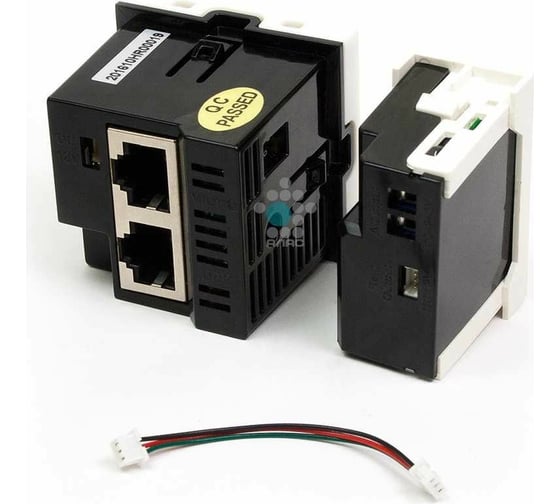 Конвертер LANMASTER RJ45-HDMI формата Mosaic, 45x45мм + 22.5х45мм, белые LAN-SIP-23HDMI/RX-WH