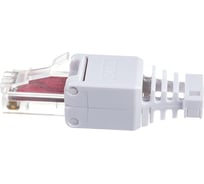 Полевой коннектор LANMASTER RJ-45 8P8C, категории 6 LAN-TMP-U6-WH