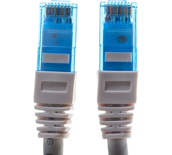 Шнур NIKOMAX, U/UTP 4 пары, категория 6, 7х0,205 мм, белый, 0,5м NMC-PC4UE55B-005-C-WT