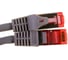 Шнур NIKOMAX, S/FTP 4 пары, категория 6a, 7х0,135 мм, светло-серый, 0,3 м NMC-PC4SA55B-ES-003-C-GY 4