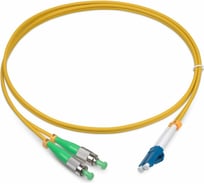 Оптический патч-корд TopLAN, дуплексный, FC/APC-LC/UPC, 657A1, 5 м, DPC-TOP-657A1-FC/A-LC/U-5.0