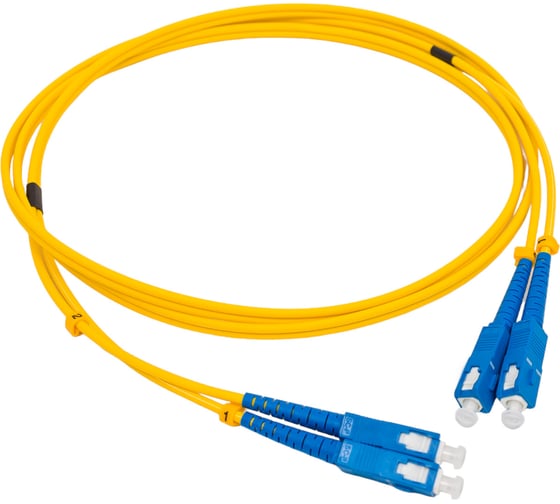 Оптический патч-корд TopLAN, дуплексный, FC/APC-LC/APC, 657A1, 2 м, DPC-TOP-657A1-FC/A-LC/A-2.0