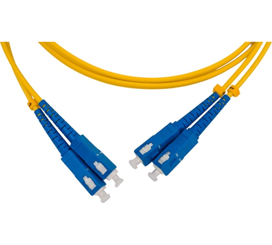 Оптический патч-корд TopLAN, дуплексный, FC/APC-LC/APC, 657A1, 2 м, DPC-TOP-657A1-FC/A-LC/A-2.0