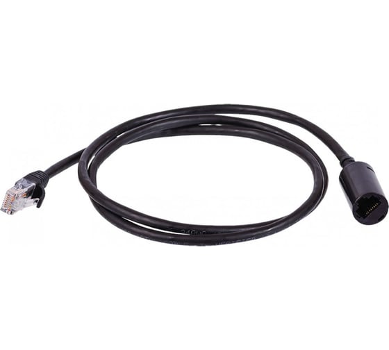 Удлинитель патч-корда LANMASTER UTP кат.5E, розетка RJ45 - вилка RJ-45, 2.0 м, серый LAN-PCEXT/U5E-2.0-GY 1