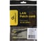 Патч-корд Cablexpert UTP категория 5e, 0.25м, литой, многожильный PP12-0.25M/BK 5