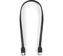 Интерфейсный кабель Cablexpert eSATA-eSATA, 7pin/7pin, 50см, пакет CC-ESATA-DATA