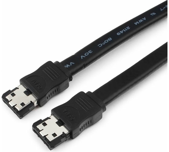 Интерфейсный кабель Gembird eSATA-eSATA 100см, 7pin/7pin, пакет CC-ESATA-DATA-XL