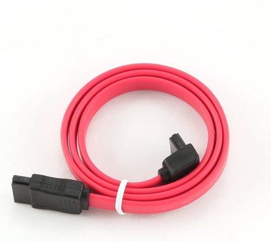 Интерфейсный кабель Cablexpert 50см, угловой разъем, 7pin/7pin, пакет SATA CC-SATA-DATA90