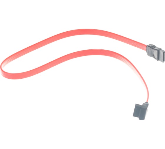 Интерфейсный кабель Cablexpert 50см, угловой разъем, 7pin/7pin, пакет SATA CC-SATA-DATA90