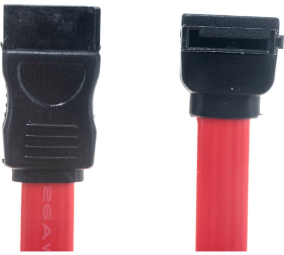 Интерфейсный кабель Cablexpert 50см, угловой разъем, 7pin/7pin, пакет SATA CC-SATA-DATA90
