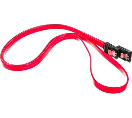 Интерфейсный кабель Cablexpert SATAIII, 100см, 7pin/7pin, защелка, пакет CC-SATAM-DATA-XL