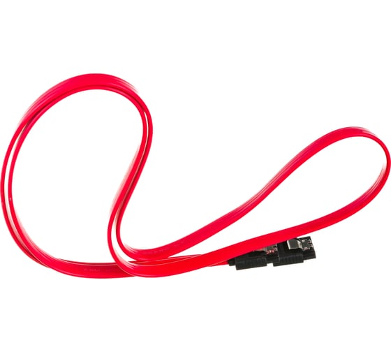 Интерфейсный кабель Cablexpert SATAIII, 100см, 7pin/7pin, защелка, пакет CC-SATAM-DATA-XL