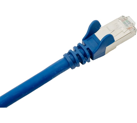 Патч-корд LANMASTER RJ45 - RJ45, 4 пары, FTP, категория 6, 5 м, синий, LSZH, LAN-PC45/S6-5.0-BL
