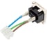 Розетка LANMASTER IEC 60320 C19, 16A, 250V, формата Mosaic, 45x45 мм LAN-SIP-23IEC-C19 2