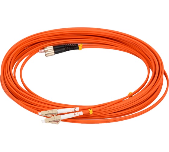 Оптический патч-корд TopLAN, дуплексный, MM 50/125, 10.0 м DPC-TOP-OM2-FC/P-LC/P-10