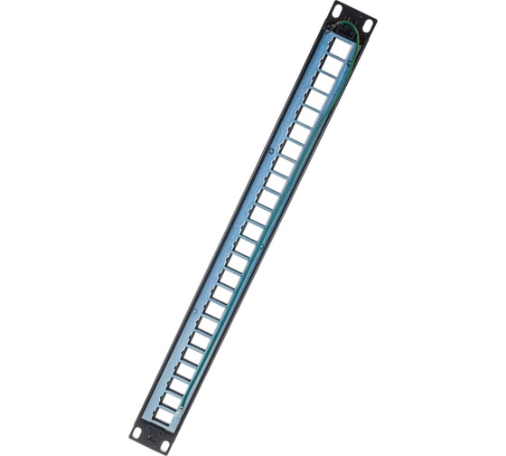 Наборная патч-панель LANMASTER 19, экранированная, 24 порта, 1U, LAN-PPL24OK-STP