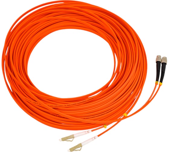 Оптический патч-корд TopLAN, дуплексный, MM 50/125, 30.0 м DPC-TOP-OM2-FC/P-LC/P-30