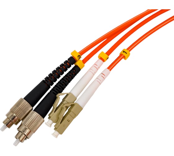 Оптический патч-корд TopLAN, дуплексный, MM 50/125, 30.0 м DPC-TOP-OM2-FC/P-LC/P-30