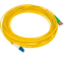 Оптический патч-корд TopLAN, дуплексный, FC/APC-LC/UPC, SM 9/125, 20 м, DPC-TOP-652-FC/A-LC/U-20