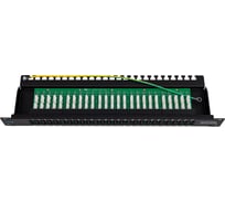 Телефонная патч-панель 19 , 50 портов RJ-12, категория 3, 1U, TWT-PP50TEL12