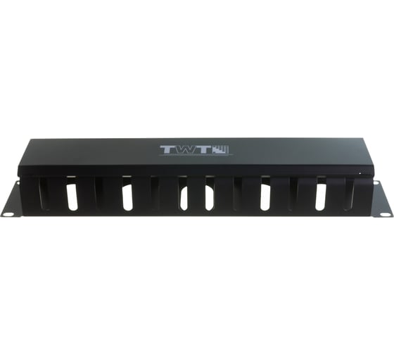 Кабельный органайзер 19 c крышкой, 2U TWT-ORG/CV-2U