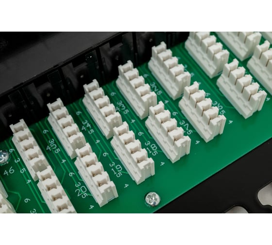 Телефонная патч-панель 19 , 50 портов RJ-45, категория 3, 1U, TWT-PP50TEL45