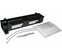 Настенная патч-панель 12 портов RJ-45, категория 5e, UTP, горизонтальная, TWT-PP12UTP-H