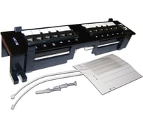 Настенная патч-панель 12 портов RJ-45, категория 5e, UTP, вертикальная, TWT-PP12UTP-V