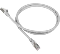 Патч-корд RJ45 - RJ45, 4 пары, FTP, категория 5е, 10 м, серый, TWT-45-45-10/S-GY