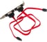Планка в системный блок Cablexpert 2 eSATA /2 SATA 7pin 40см CCSATA2RECEPTACLE 1